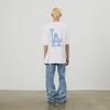 MLB MONOGRAM SS24 T Shirt Unisex White 3ATSM0643-07WHS
