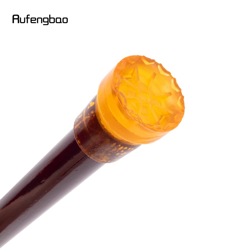 Baston de mers din lemn cu cal maro, baston decorativ pentru cosplay, Halloween, macetă din lemn, cârjă, baghetă, crosieră, 96 cm