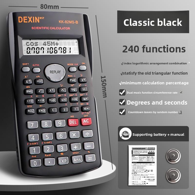 

Calculator Student Scientific for Exams Accounting Functions Electronic Computer Primary School Grade Four CPA Special Use