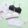 Girls Solid Training Bra Kids Underwear Bra Vest Children Underclothes Sport Bra 8-16years