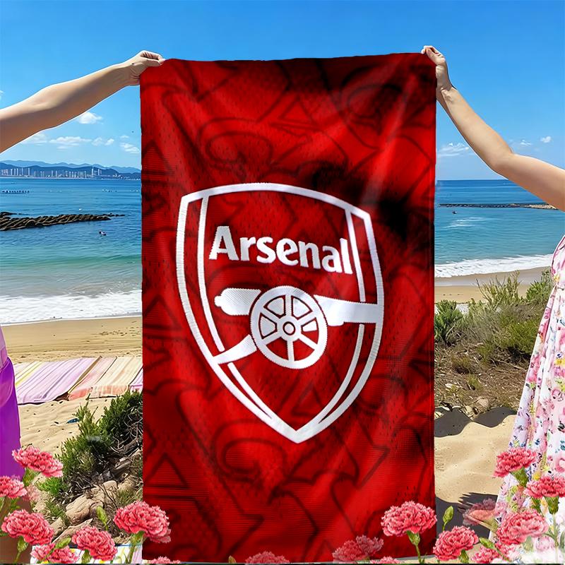 Football team.C Print Beach Towel, Versatile Lightweight Absorbent Beach Towel for Pool Surf Yoga Bathroom, Perfect Birthday Holiday Gift