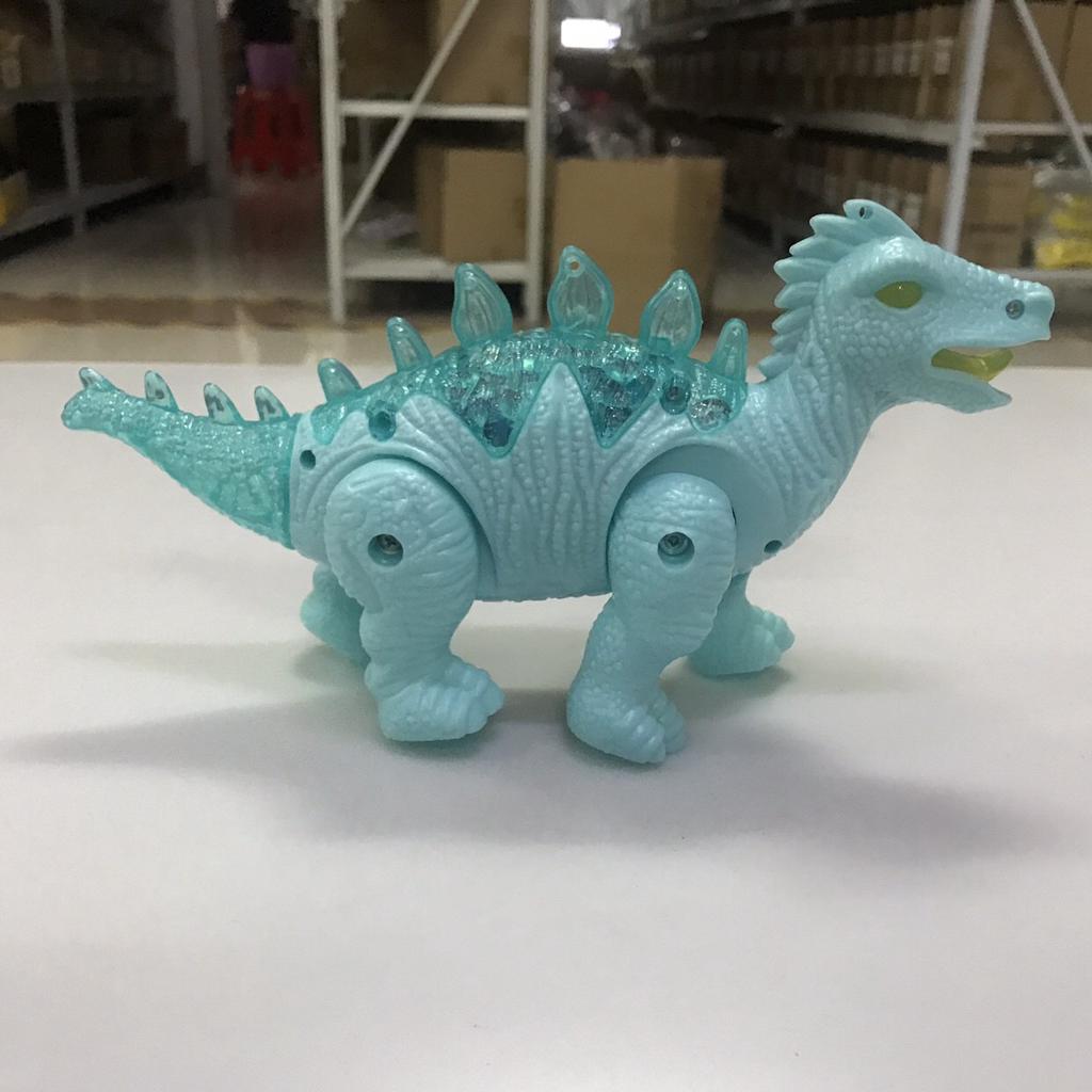 Detské svietiace dinosaurie hračky Deti Chodiace Ťahacie Dinosaurus Spievajúci Hudobný Dinosaurus Elektronické Vodítko Hračky