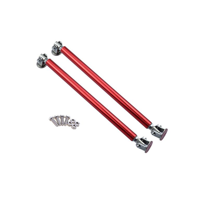1 Pereche Tije Divizoare Universale pentru Mașină Kit Tije de Legătură Reglabile Racing pentru Suport Lip Bara de Protecție Față Spate 75/100/150/200mm