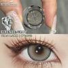 Eyeshare 2PCS New Fashion Color Contact Lenses Blue Glasses Lenses Brown Natural Beauty Lenses Green Fashion Lenses