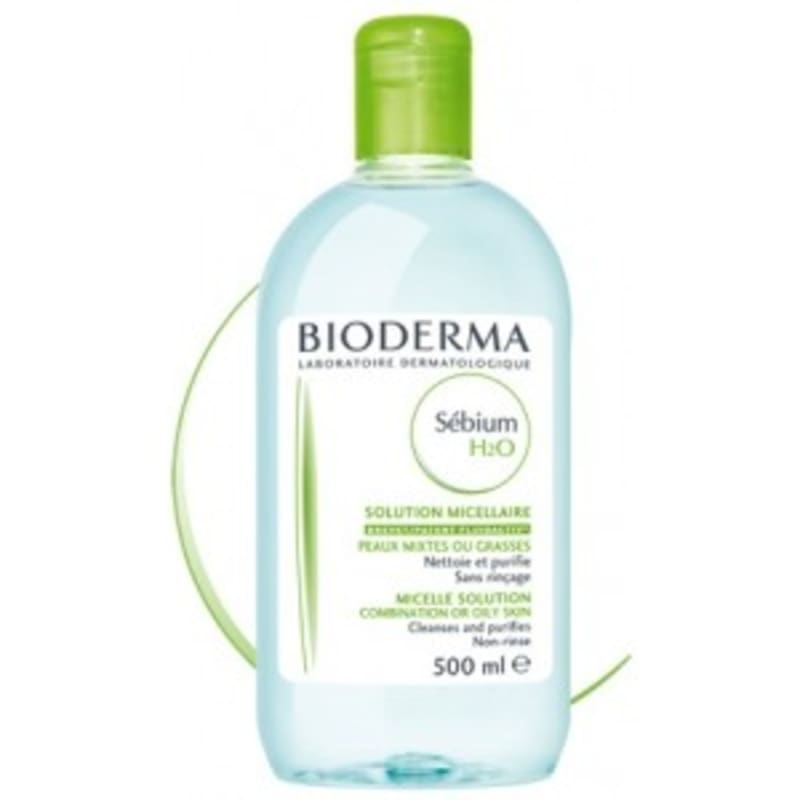 

Bioderma Sebium H2O Micellar Solution (Combination, Oily Skin) 500ml