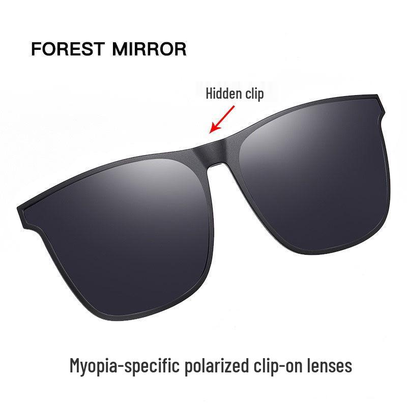 

Ultralight Polarized Flip-up Clip-on Sunglasses: UV Protection & Night Vision for Prescription Glasses