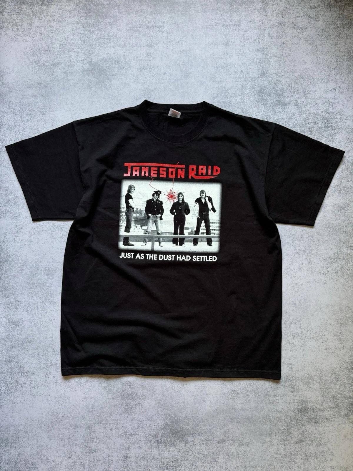 

Vintage Jameson Raid Just As The Dust Had Settled Rock Band T-shirt Mens Y2K 2XL