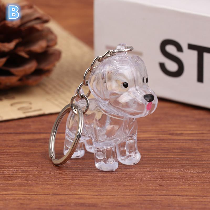 Clear Puppy Hair Memorial Keychain Capsule Pet'S Dog Fur Container Diy Pendant Keychain Decor Pet Lovers Home Display Gifts