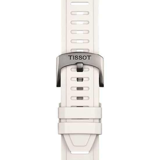 [Tissot] White Silicone Strap 21MM T852.049.245