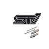 3D Metal Car Front Grille Emblem Auto Rear Trunk Sticker Badge For Subaru STI Logo Forester Impreza Tribeca XV Outback Crosstrek vg5