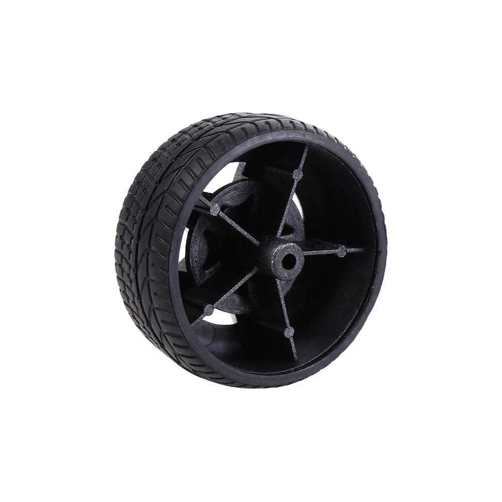 Removable Model Car Wheels Rotatable Toy Car Modified Parts Easy Install Car Tire Model Toy Car