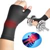 2Pcs Fitness Sport thumb Wrist Guard Gloves Tenosynovitis Anti Sprain Hand Brace Protective Gear(M )