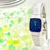 Used [New Battery] SEIKO Ladies Watch Silver Navy 43-3390 730827