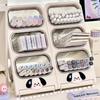 Multi-Layer Large Capacity Pen Holder Organizers Slanted Insert Desk Organizer Storage Box Accessories Office School Supplies