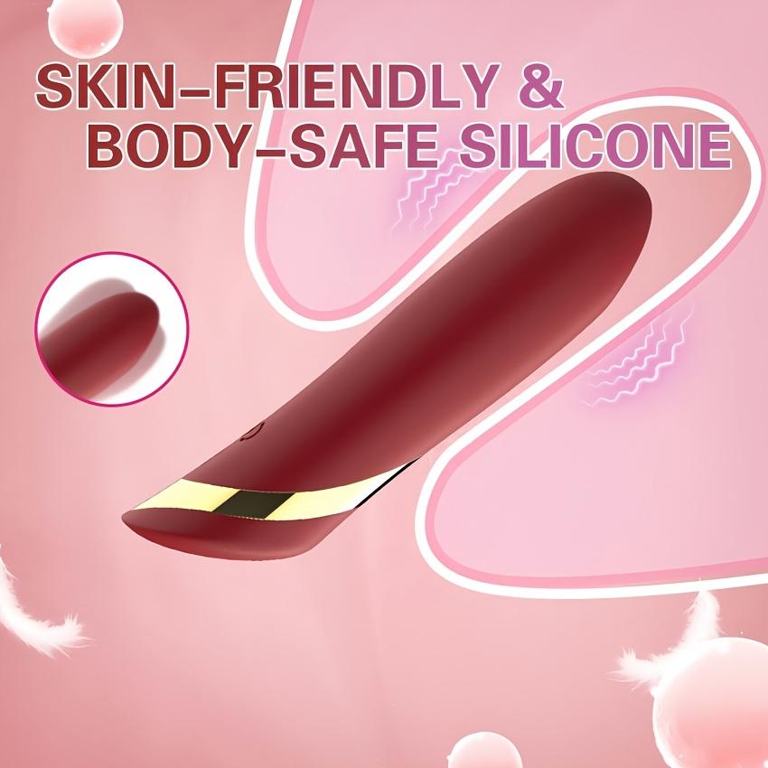 10 Frequency Vibration Women's Magic Massage Vibrator USB Charging AV Stick Female Clitoral Stimulator G-Spot Massager Adult Sex Toy for Women