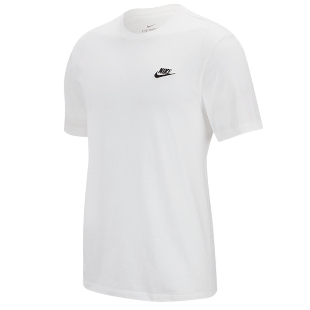 Nike NSW Club Tee, Mens White T-shirt