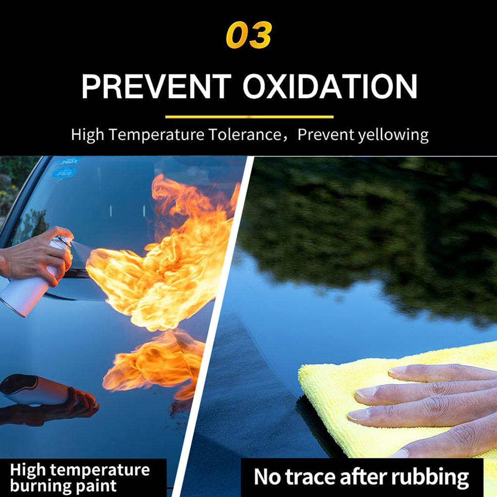 Car Wax Polish 3-in-1 Ceramic Coating Polish Wax Long Lasting Protection Easy To Apply Removes Scratches Oxidation Vehicle Paint Care Protection Wax