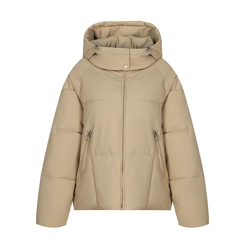 2025 new French high-end temperament, commuting, loose slimming, thickened, sweet cotton jacket, women's autumn and winter