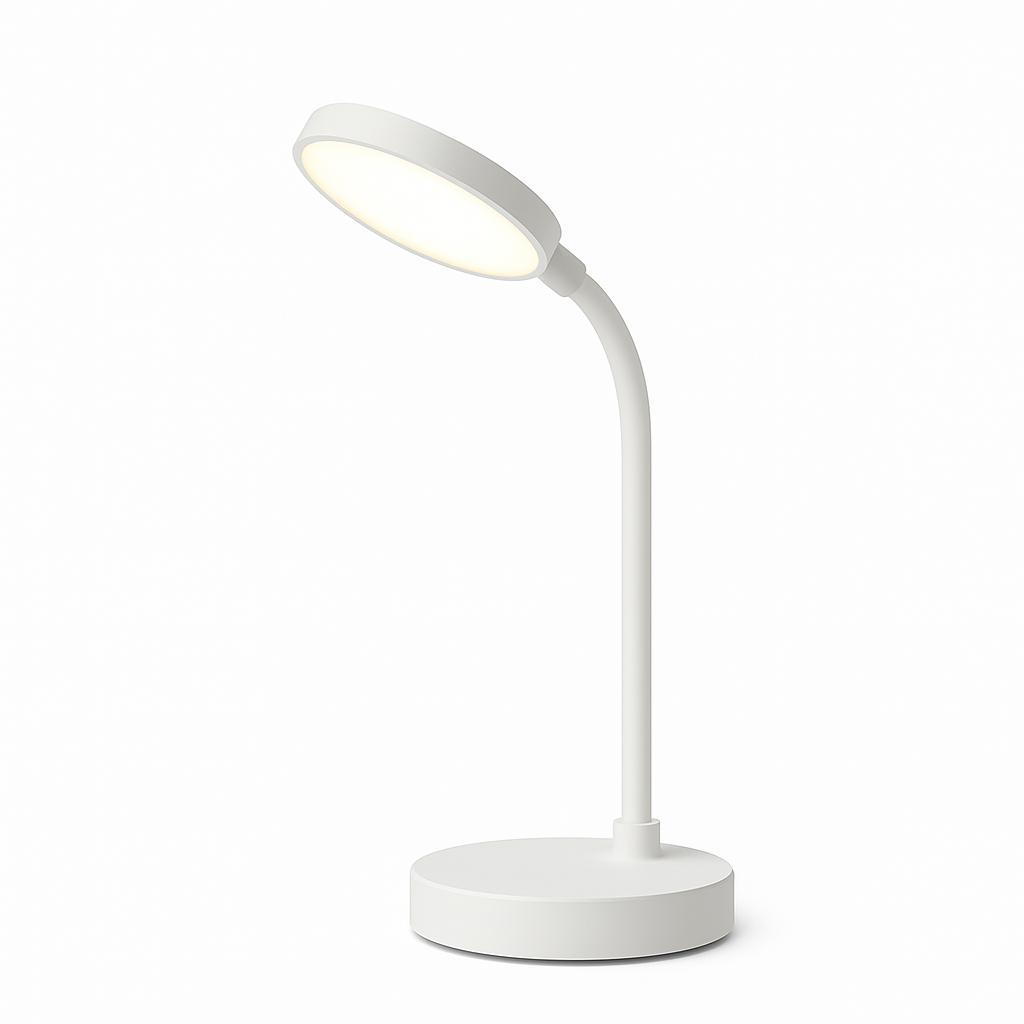 LED Desk Lamp Portable Table Light USB Charging 3 Brightness Eye Protection Touch Control Adjustable Gooseneck for Bedroom