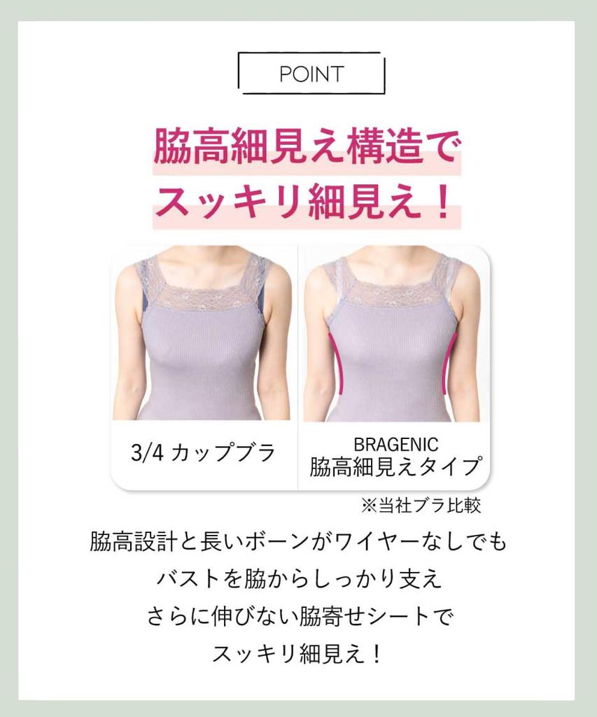 Wireless Design for Enhanced Fits Cups Plus Design for a Slimming RP A70 Amphi/Wacoal Bra, High-Arm Cleavage, A-G, Sizes, BRAGENIC, High-Arm Look,