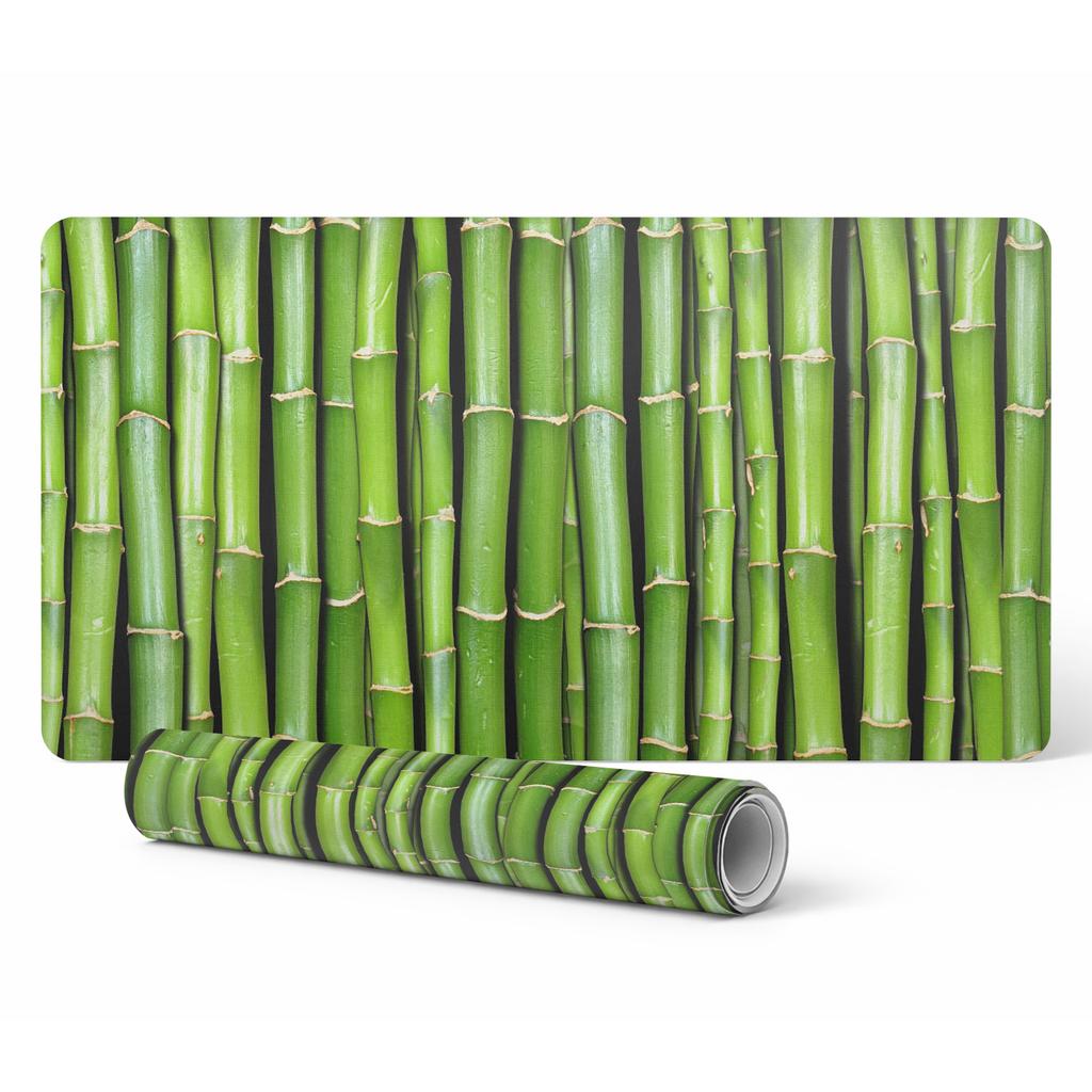 Bamboo Pattern Anti-Slip Gaming Mouse Pad 100x50 Cm