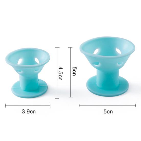 10Pcs/Set Soft Silicone Magic Hair Styling Curler Roller Care Twist DIY Tool