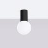 Halo Ceiling Lamp Black IP44