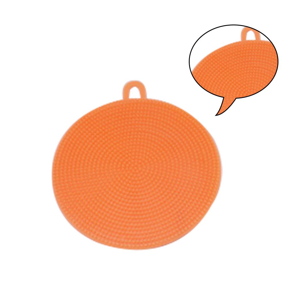 Multi-functional Brush Non Stick Kitchen Scrubber Tableware Dish Cleaning Tool Shape