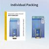 Klarer magnetischer Kartenhalter Geldbörsenhülle Für Magsafe 15 16 14 13 12 Pro Max Samsung S24 S23 Ultra Macsafe Kartenfächer Tasche