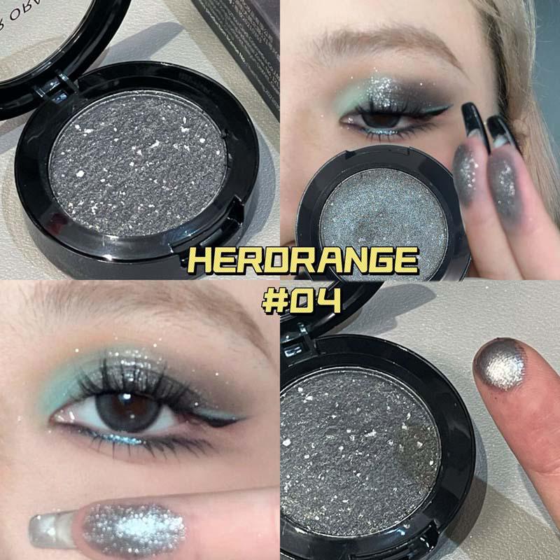 Colorful Multi-use Eyeshadow Palette with Shimmering Highlights, Face Contour, Under-eye Brightener, and 3D Dragon Eye Shadow