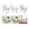 Children's Shopping Cart Toys Smooth Wheels Pen Pencil Holder Mini Shop Trolley Toy for