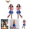 Squisito Costume da Cosplay di Wonder Woman Materiale in Poliestere di Alta Qualità Per Ragazze