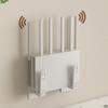 4Pcs Router Storage Holder Wall Artifact Set-Top Box Wall-Mounted Fixture Support Bracket Wifi Placement Rack