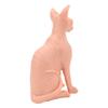 Hairless Cat Model Silicone Cat Model Soft Odourless Ornaments Decoration Simulated Sphynx Cat
