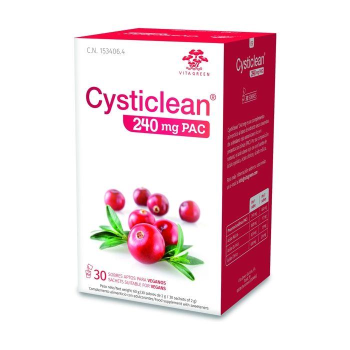 

CYSTICLEAN - Cysticlean 240mg (voies urinaires) 30 sachets de 2g