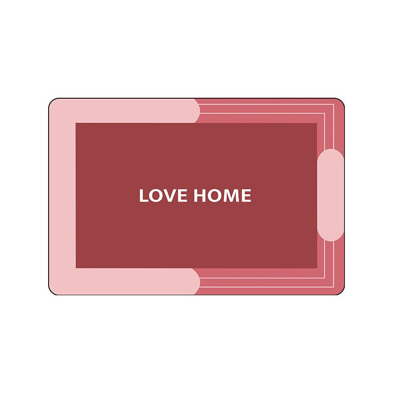 Simple Bathroom Floor Mat Strong Absorbent Household Bathroom Entrance Mats Shower Room Quick-drying To Cut Foot Mats