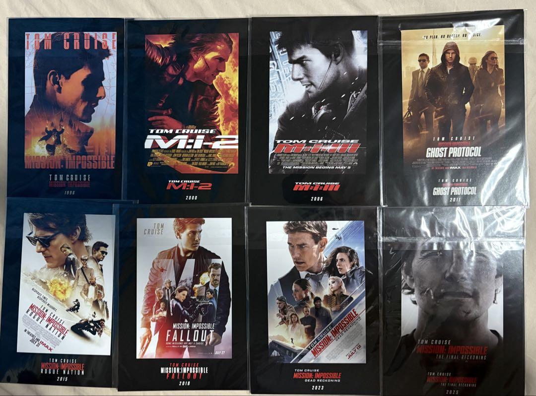 

[USED] Mission Impossible Final Bonus Series Poster Card Complete Set