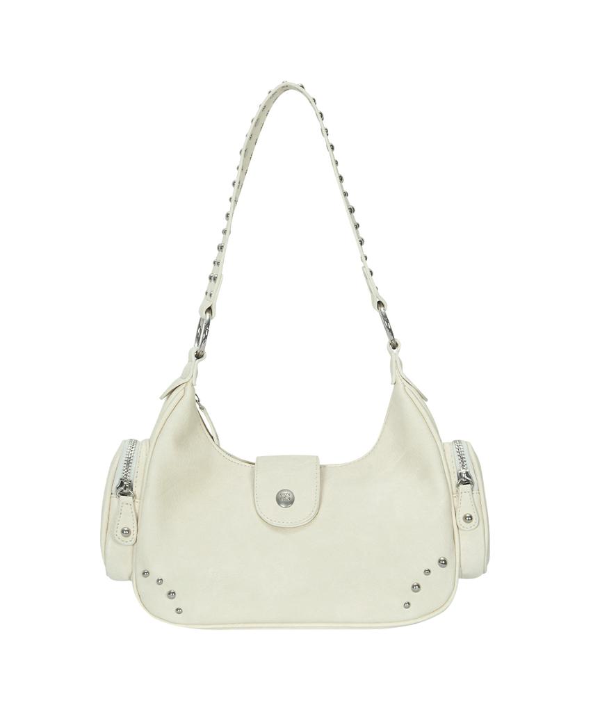 Ason Mote Stud Bag / Ivory