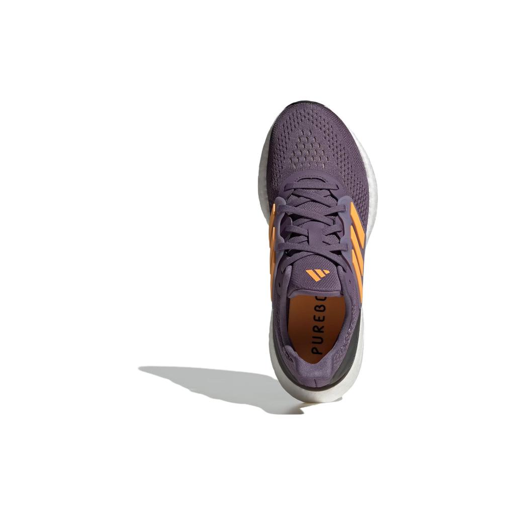 Adidas PureBoost 23 Shadow Violet Flash Orange Women Sneakers Purple Cloud-White IF2388