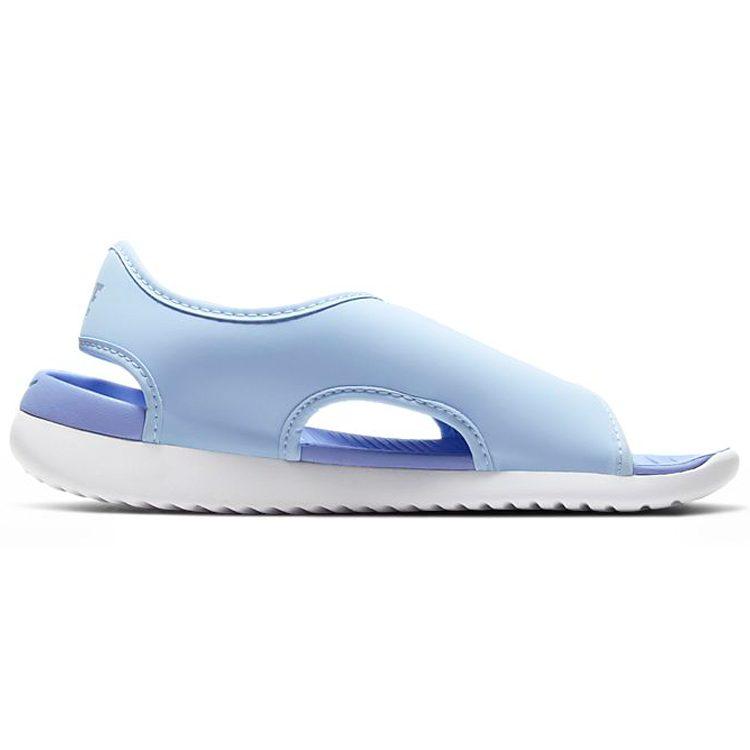 Nike Sunray Adjust 5 V2 Slip Resistant Children's Sandals White Blue Kids' DB9562-402