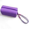 Large Silicone Makeup Bag, Multifunctional Toiletry Pouch with Hand Strap, Travel Organizer for Cosmetics,Electronics,Minimalist