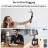 VRIG Metal Phone Tripod Mount with Cold Shoe & 1/4"-20 Screw 360° Rotation Smartphone Holder Tripod Adapter for iPhone Samsung