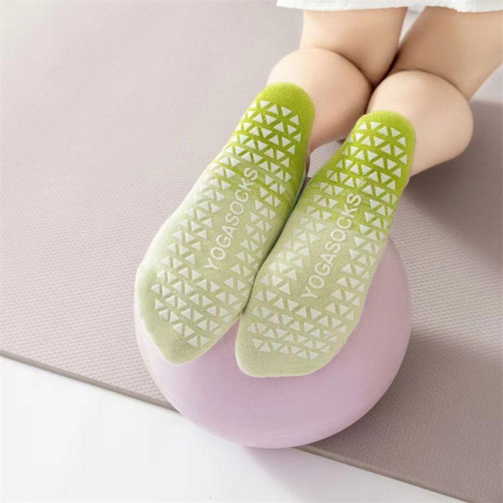 1 Pair Silicone Pilates Grip No-show Sock Indoor Dance Sport Socks New Yoga Socks
