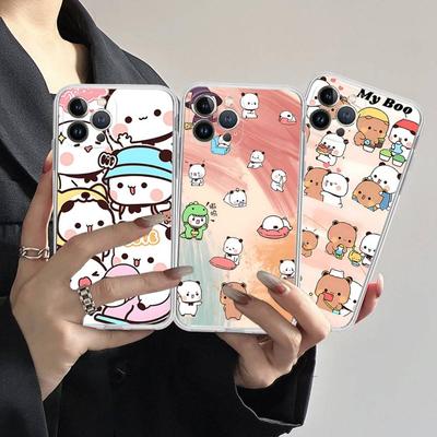 Cute Bubu Dudu Phone Case For IPhone 11 13 16 12 17 14 15 Pro Max Plus Soft Clear Back Cover Coque