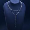New Fashion Versatile Women's Lasso Necklace Y Shaped Pendant Necklace