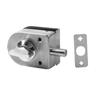 No Drill Glass Door Lock Stainless Steel Glass Cabinet Door Password Locks Keyless Glass Door Latch Easy to Install