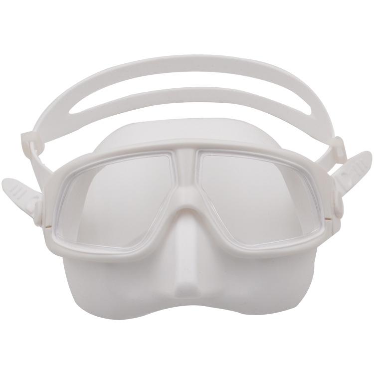 New adult waterproof anti-fog diving mask, dual-use snorkeling and swimming goggles, free-diving goggles