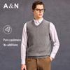 Men's 100% Cashmere V-Neck Vest