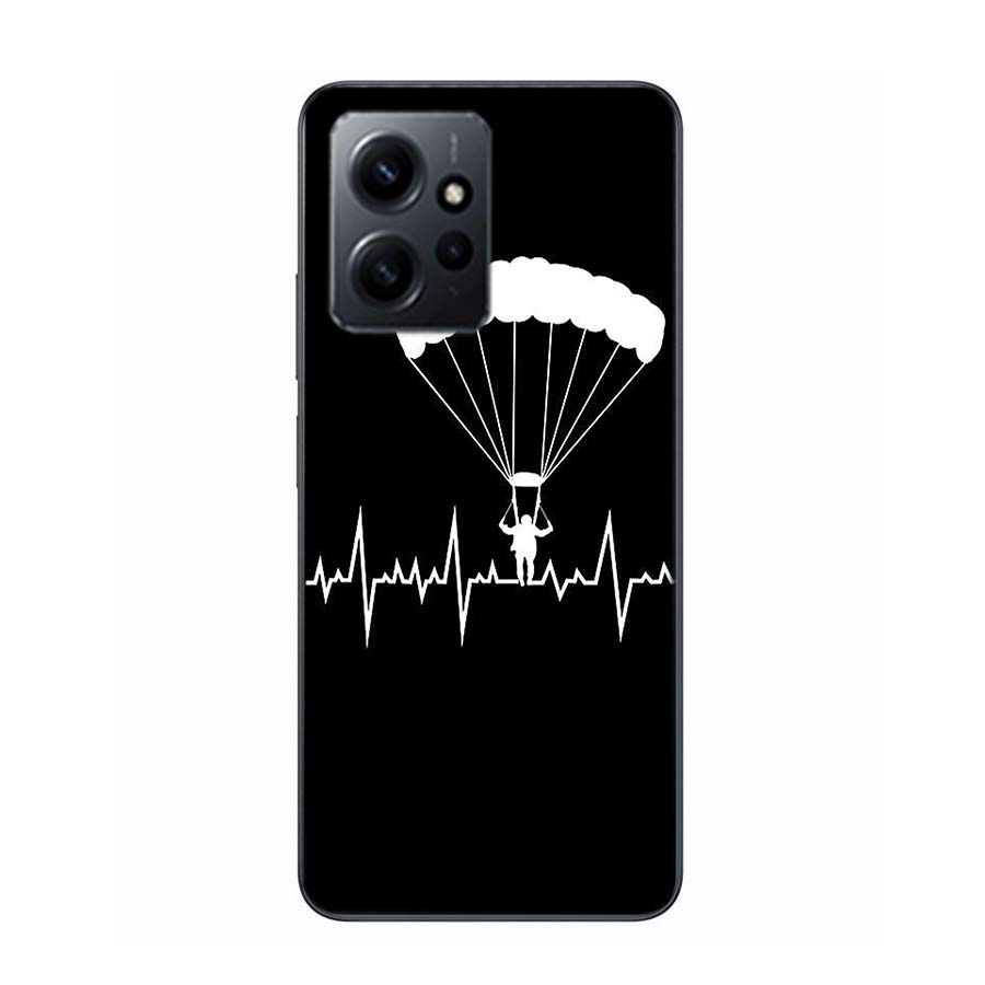 Extreme Adventure Parachuting Phone Case For Redmi 12 13C 12C 15C 9 10 10C Note 13 Pro Plus 14 15 Pro 9T 9C 9A TPU Soft Cover Cl