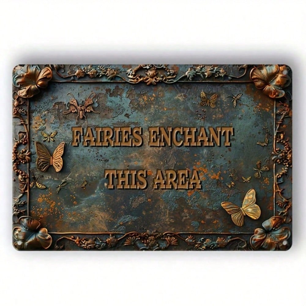 

Vintage Metal Wall Sign Rustic Home Decor Kitchen Bar Cafe 20x30 разноцветный